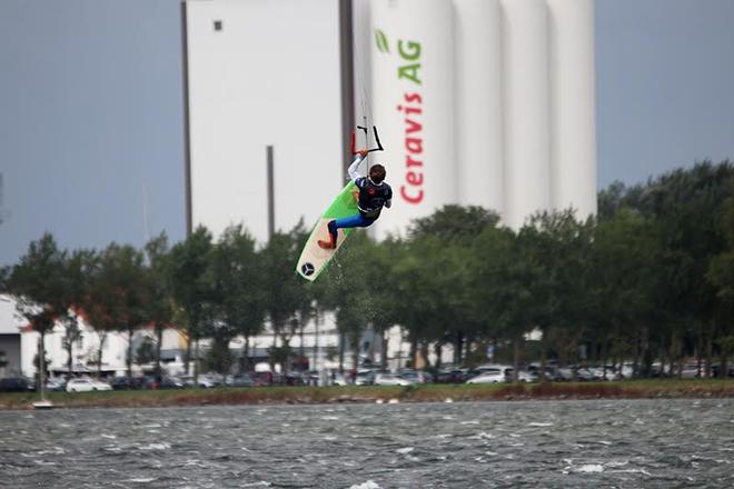 Gustavo Arrojo has performed consistently well in this year's Big-Air comps and Expression Sessions – GKA Kite-Surf World Tour ©  James Stanley